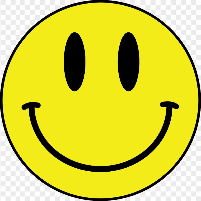 A yellow smiley face.